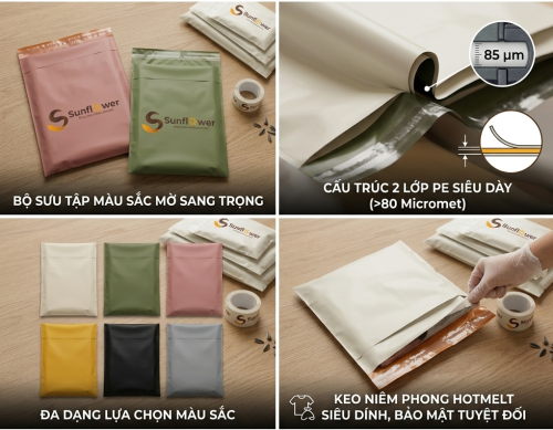 túi niêm phong 2 lớp siêu dày